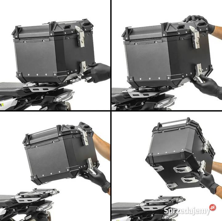 Aluminiowy Kufer motocyklowy centralny 65L na Żyrardów