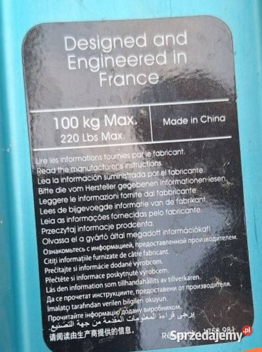 Hulajnoga Oxelo Town 7 Swarzędz sprzedam