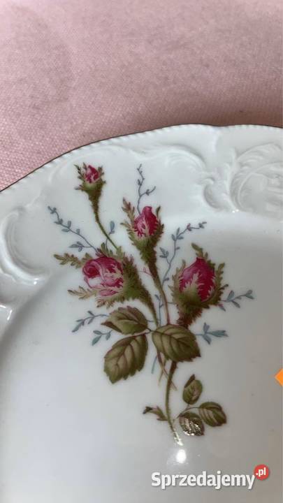 Talerzyk Rosenthal Sanssouci Moss Rose Gdańsk