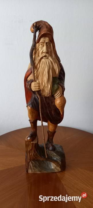 Drewniana rzeźba legendarnego Ducha Karkonoszy Skierniewice sprzedam
