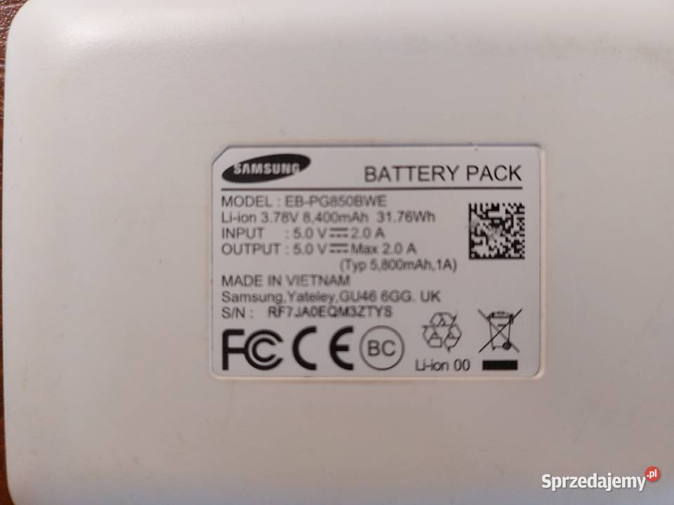 Powerbank Samsung Pozostałe sprzedam