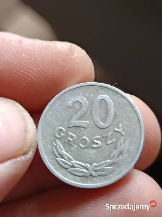 Sprzedam monete 20 groszy 1977 skretka Chełm sprzedam