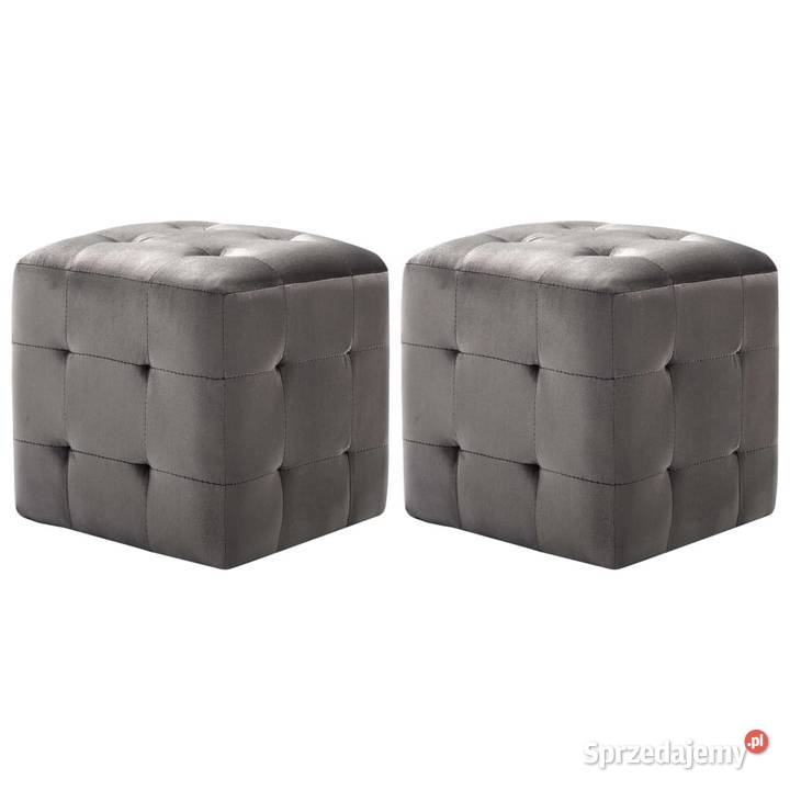 vidaXL Pufy 2 szare 30 x 30 x 30 278385 Warszawa