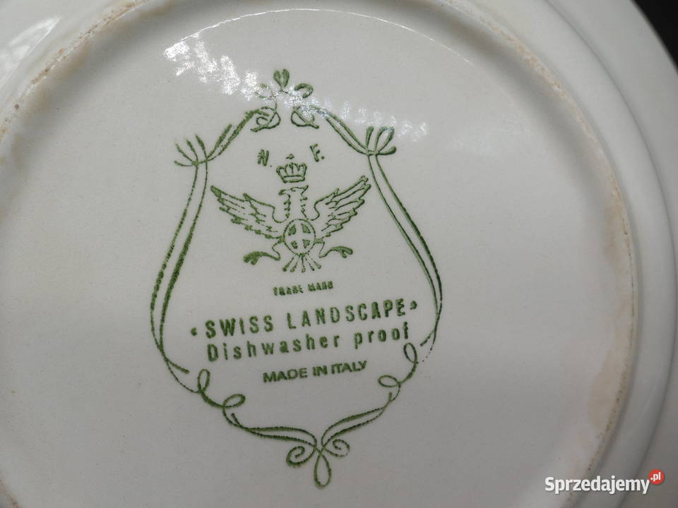 Talerze głębokie Swiss Landscape Made In Italy 2