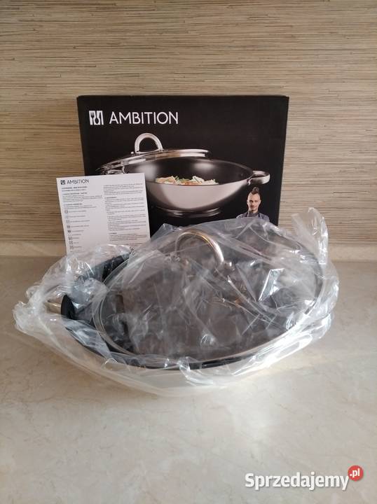 NAJTANIEJ Komplet Wok z Pokrywką 30 Wysyłka śląskie Zabrze