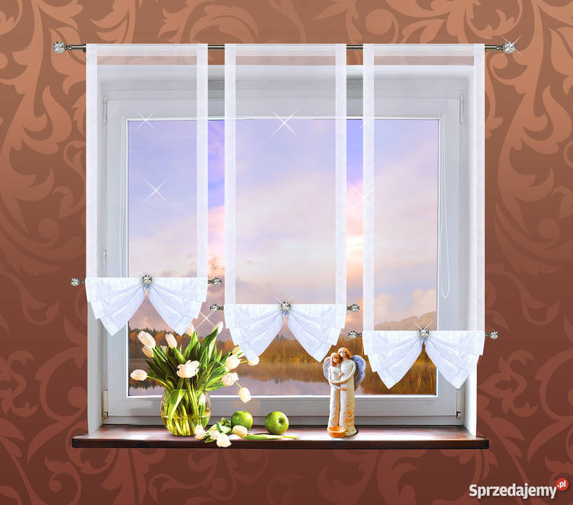 WYPRZEDAŻ FIRANY panele wachlarze ekrany woal Poznań