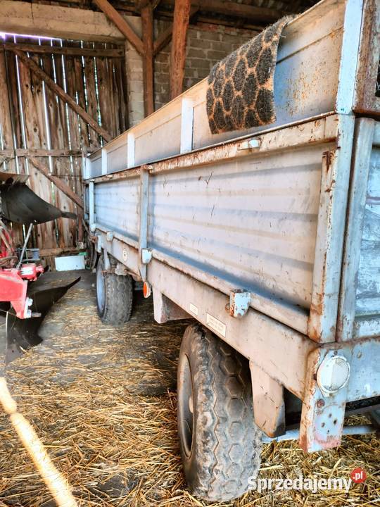 Rozrzutnik obornika 2 osiowy czarna białostocka