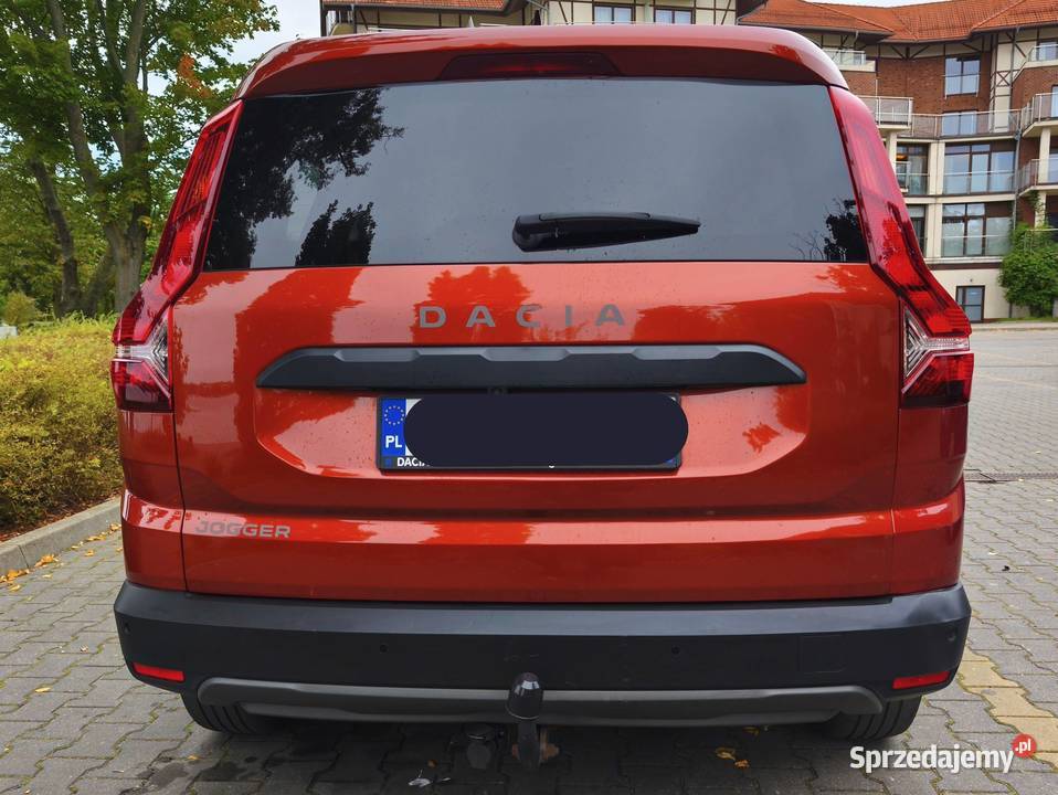 Dacia Jogger Extreme 2022 7os LPG fabryczny ASO warmińsko-mazurskie Ostróda sprzedam