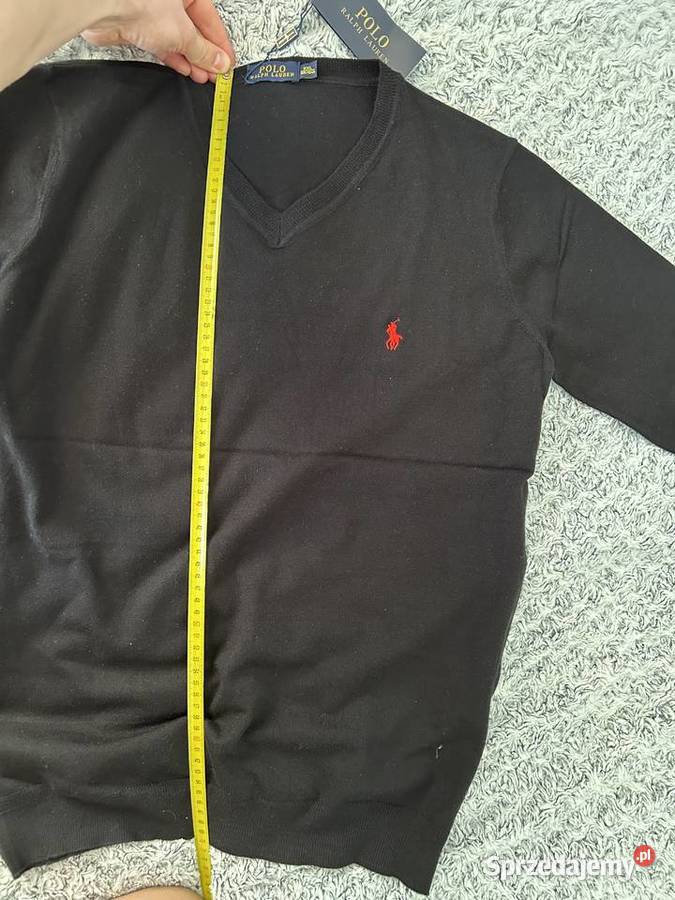 Sweter Ralph Lauren czarny nowy z metką Szczecin