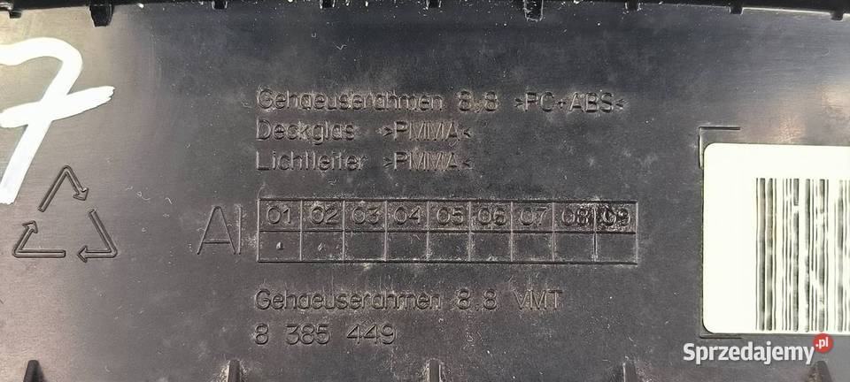 LICZNIK ZEGAR BMW E65 8385449 Lipno sprzedam