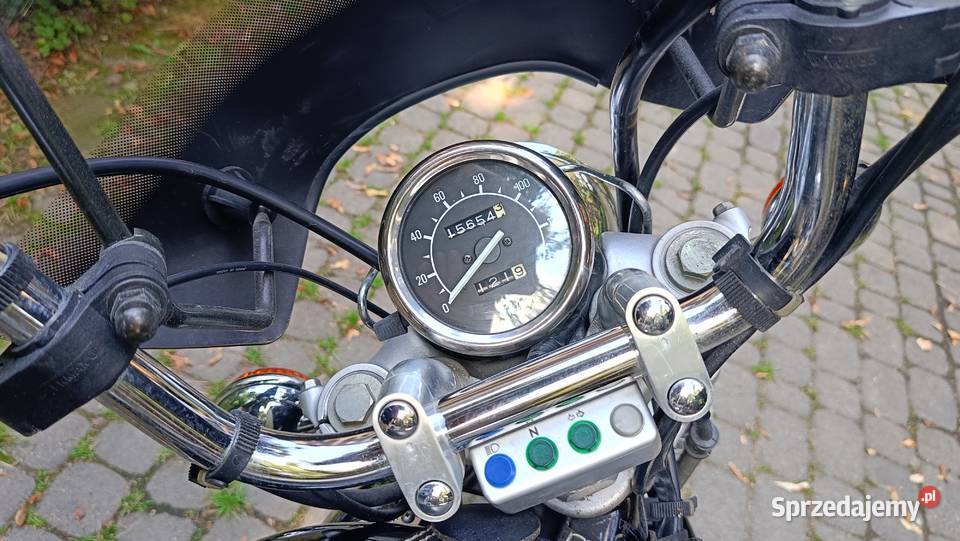 Virago 125 2001 przebieg 15500 wersja DX sakwy Kraków sprzedam