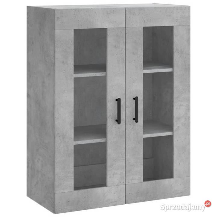 Szafka wisząca szarość betonu 695x34x90 WM828488