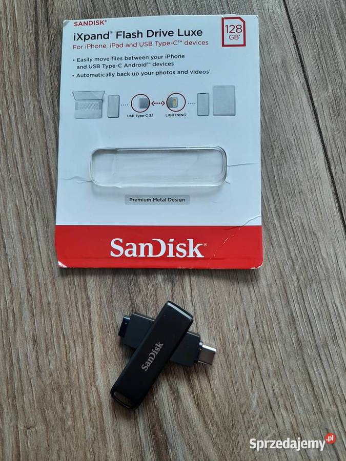 Pamięć SANDISK iXpand Luxe 128GB USC type-C