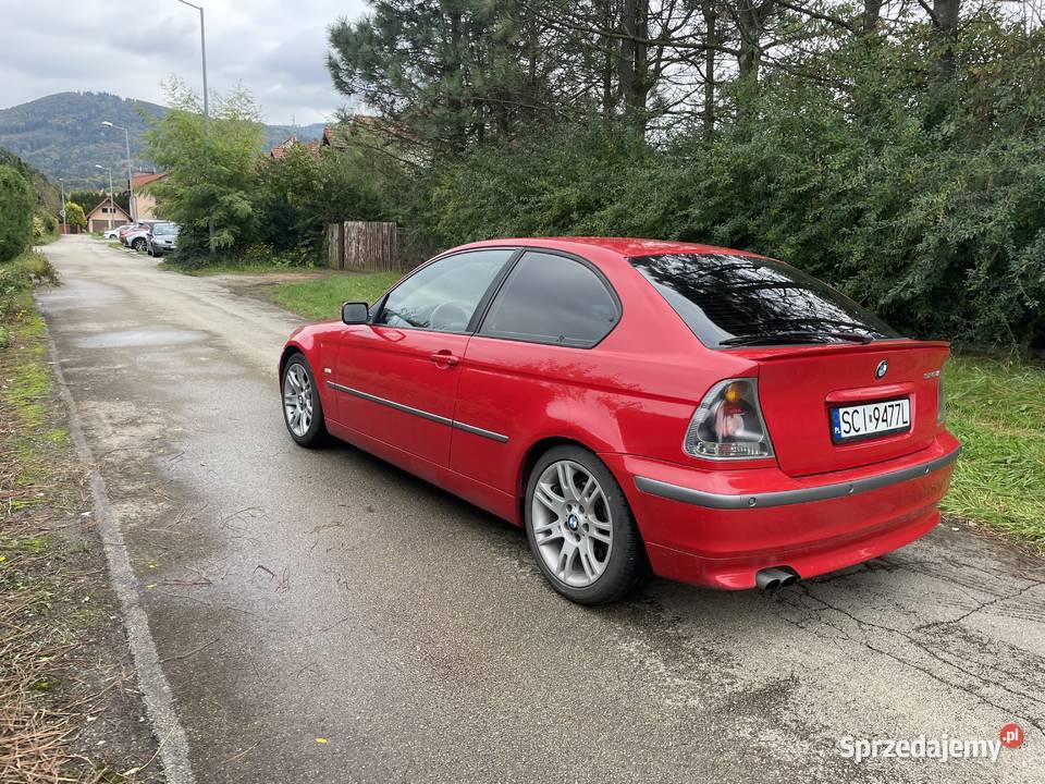 BMW Seria 3 BMW 325ti oryginalne to jedno Rok produkcji 2002 BMW śląskie Ustroń