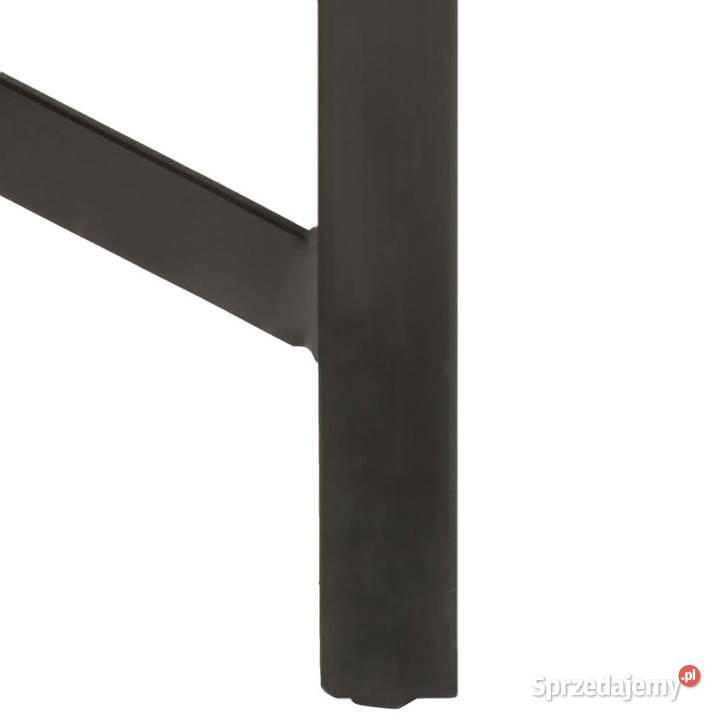 Stolik barowy 60x60x107 surowe drewno mango sprzedam