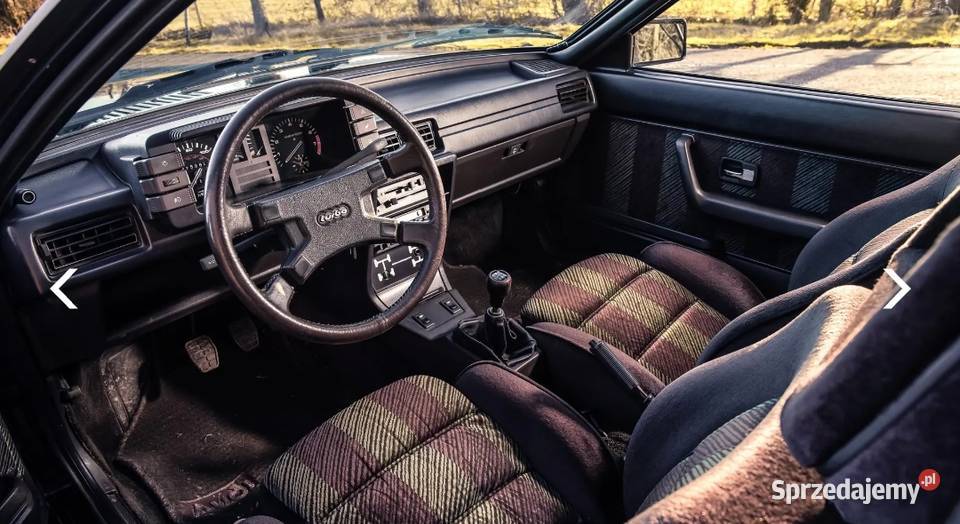 Audi 80 B2 coupe Ur Quattro sport podszybie benzyna lubelskie Kraśniczyn