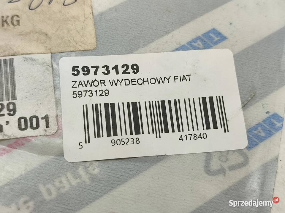 ZAWÓR WYDECHOWY FIAT TEMPRA TIPO UNO NOWY sprzedam