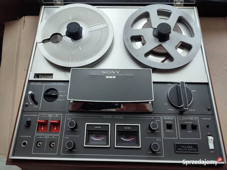 magnetofon szpulowy Sony TC366 Myszków