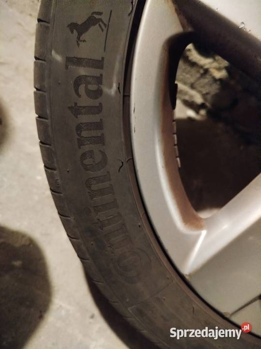 Volkswagen Shran alufelgi z oponami 17 KOMPLET Oświęcim