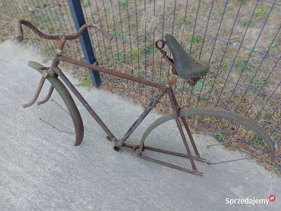 Rower Polski zabytkowy lata 50 pięćdziesiąte Ryki