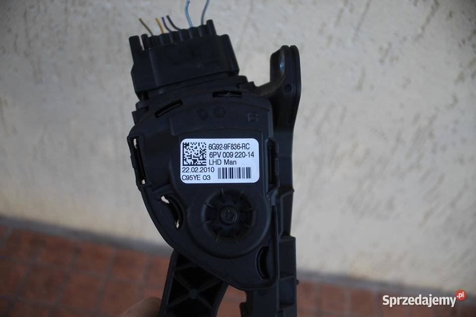 POTENCJOMETR PEDAŁ GAZU FORD MONDEO MK4 18 TDCI Pedały wielkopolskie