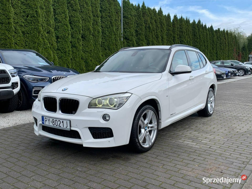BMW X1 20d 184 Automat 4x4 MSport Pakiet I E84 nieuszkodzony X1 Samochody osobowe Baranowo