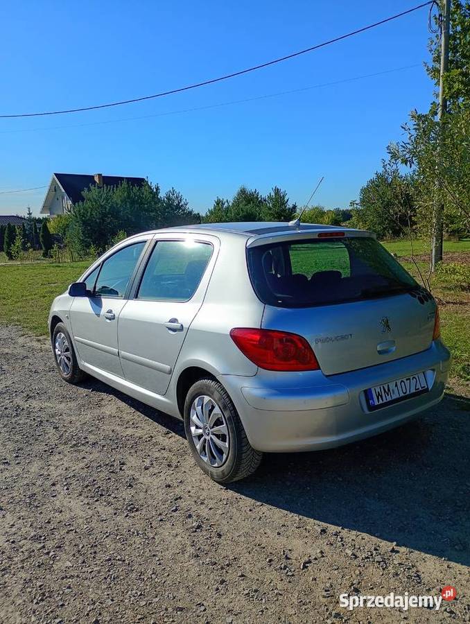 Peugeot 307 16 B mały przebieg mazowieckie