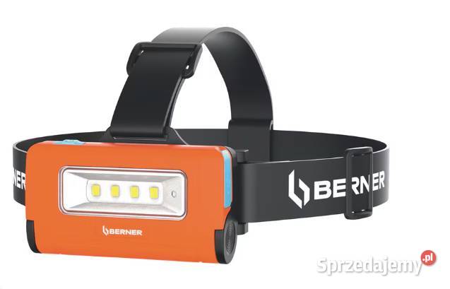 Lampa czołowa akumulatorowa 2w1 Berner 335506