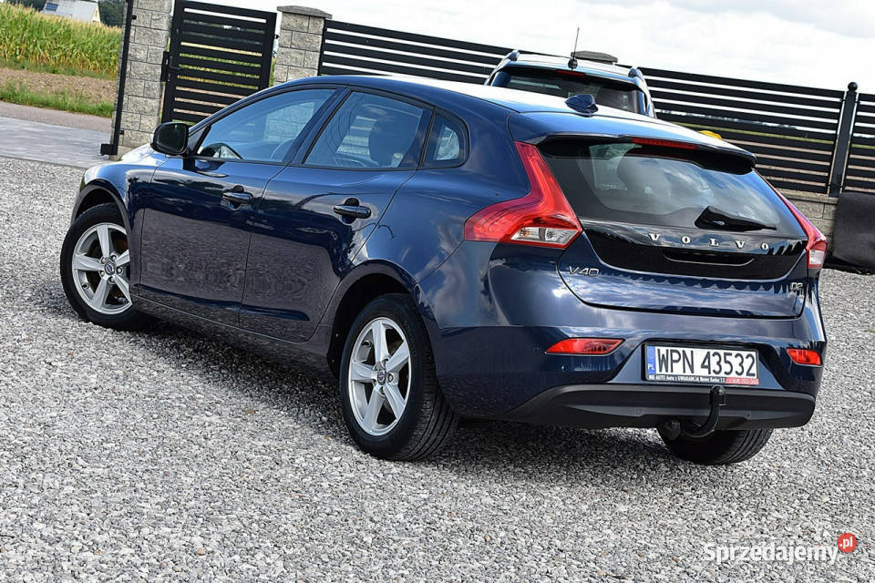 Volvo V40 16D2 116 Alu Led Navi Gwarancja II czujnik deszczu