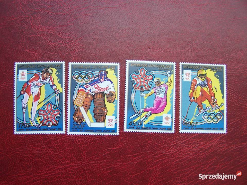 Centralna Afryka 1988 MNH Mi 134346 Sport