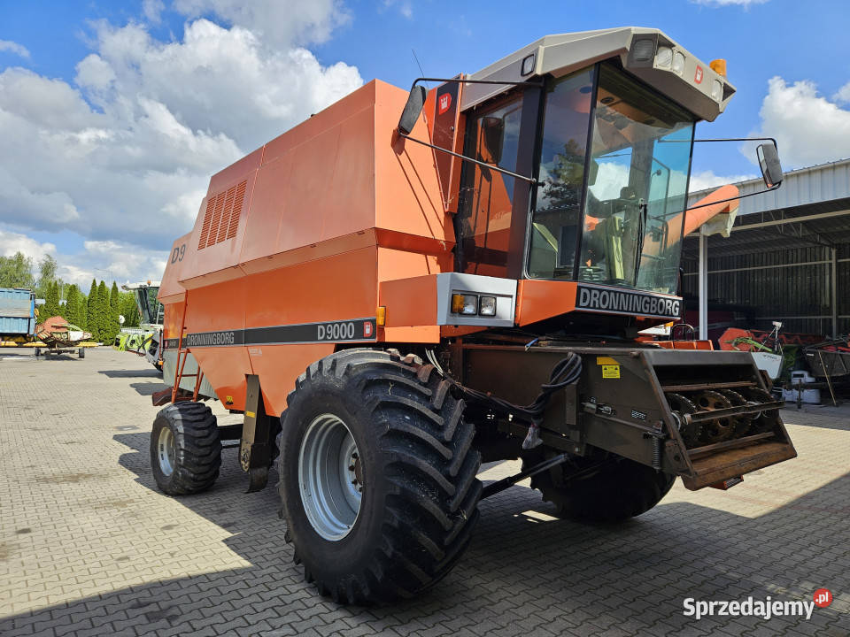 Kombajn zbożowy Dronningborg D9000 2 x heder Zbożowe Biskupie-Kolonia