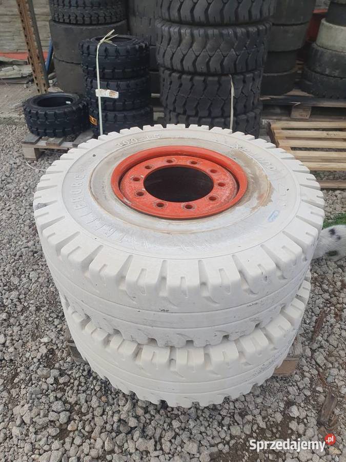 Koła z felgami Linde H45 H50 30015 Trelleborg Proszowice sprzedam