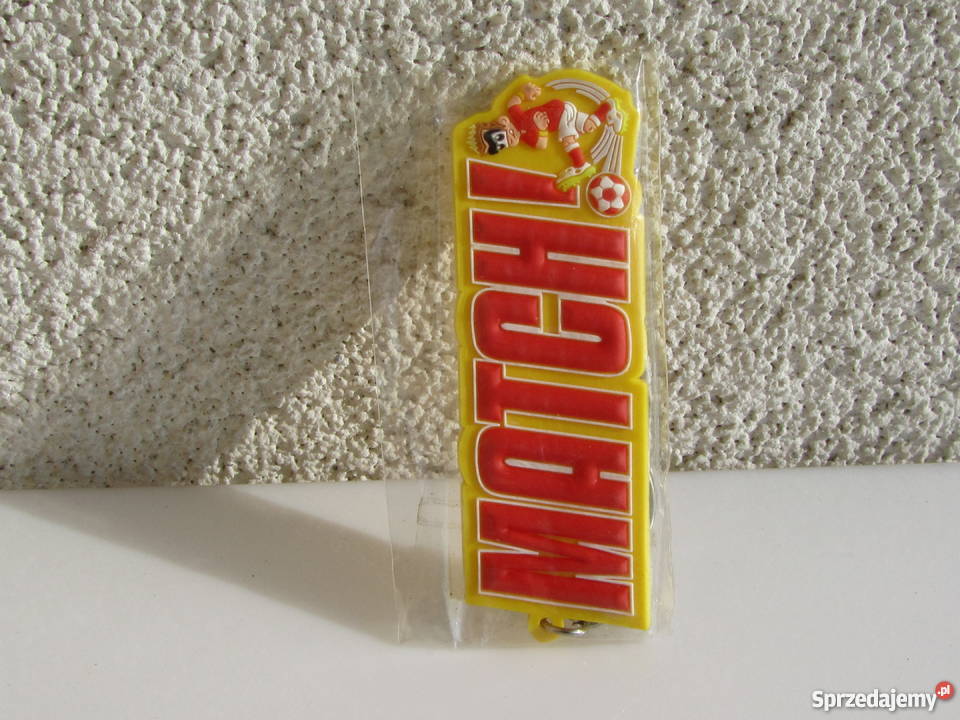 Brelok piłkarski z miękkiej gumy MATCH MECZ warmińsko-mazurskie Olecko