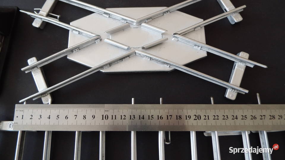 Zestaw starych torów 32 mm Skala 0 Radzewice