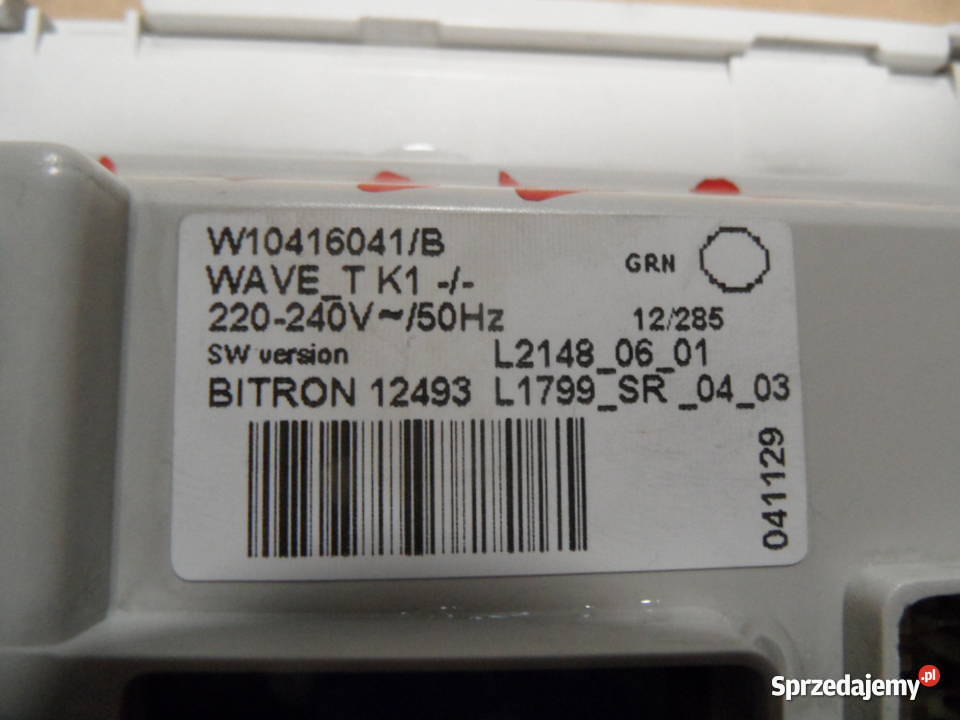 programator pralki whirlpool AWE7347P Strawczyn