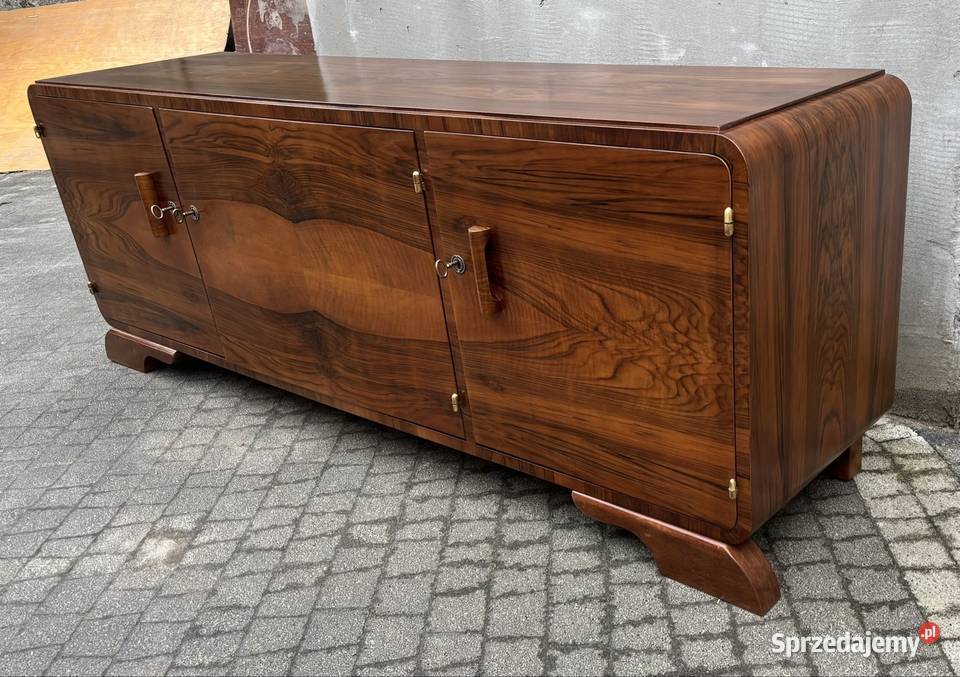 KomodaSzafka RTV Orzech Art Deco 196 Antyk Warszawa