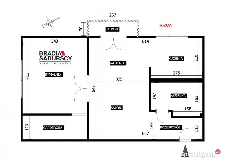 Mieszkanie na wynajem 51m2 2pokojowe Kraków os blok Wynajem