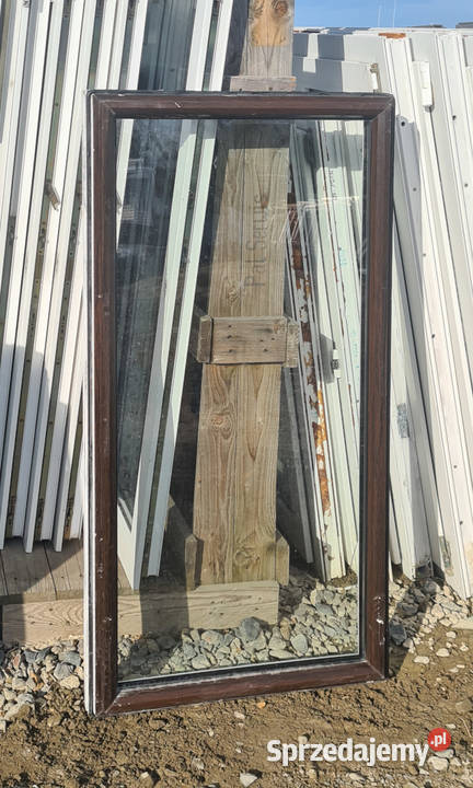 OKNA KacprzaK Witryna 62x125 FIX Używany Orzech Siedlce