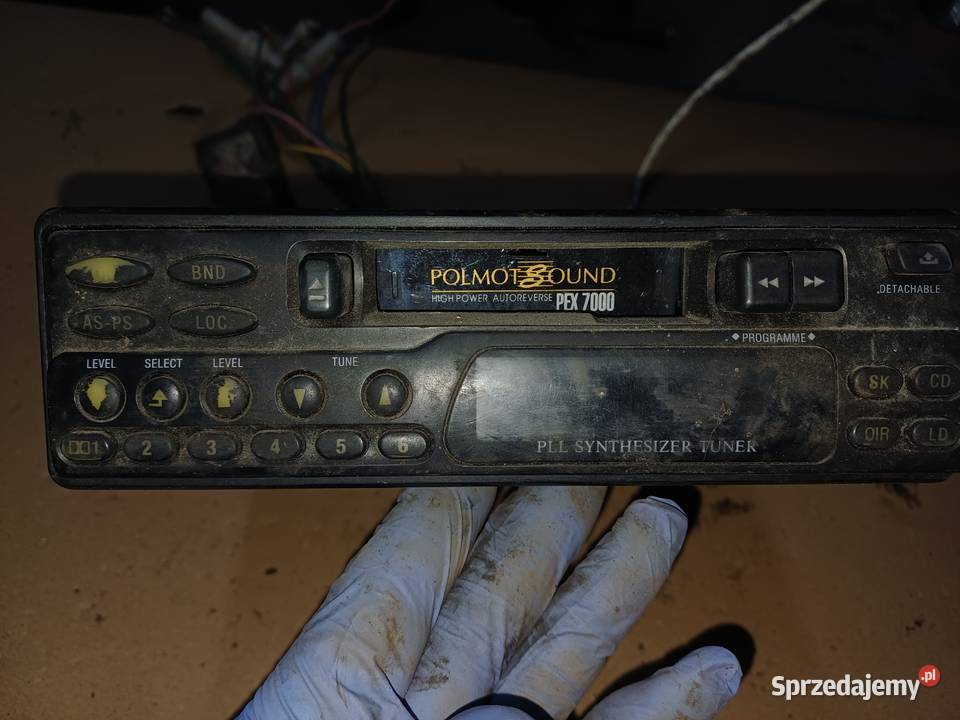 Radio Samochodowe Polmot sound PEX 7000 Fiat Łowicz sprzedam