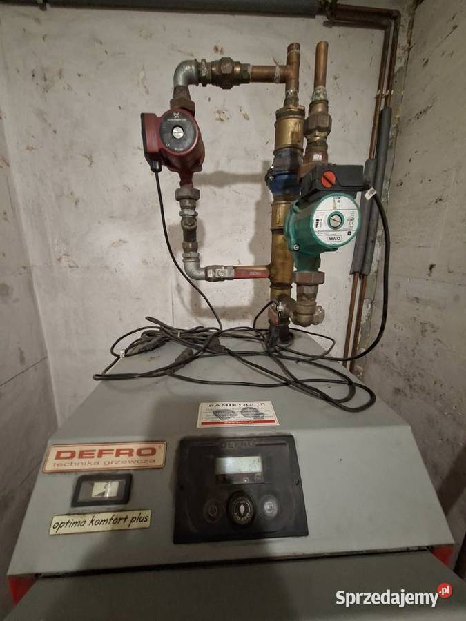 Piec CO 524 KW na drewno i węgiel Defro optima podkarpackie