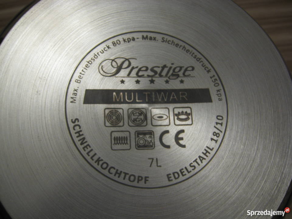 NOWY Multiwar szybkowar Prestige 7l warmińsko-mazurskie Grodziczno sprzedam