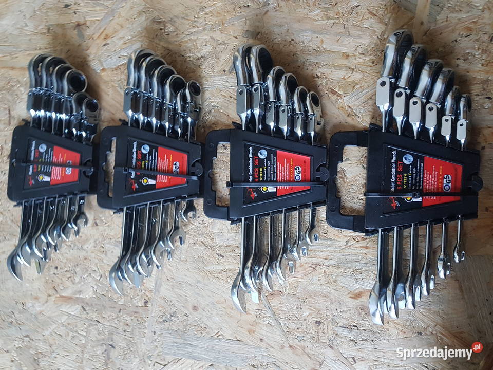 KLUCZE ŁAMANE PŁASKO OCZKOWE GRZECHOTKA 6el wielkopolskie Głogowa