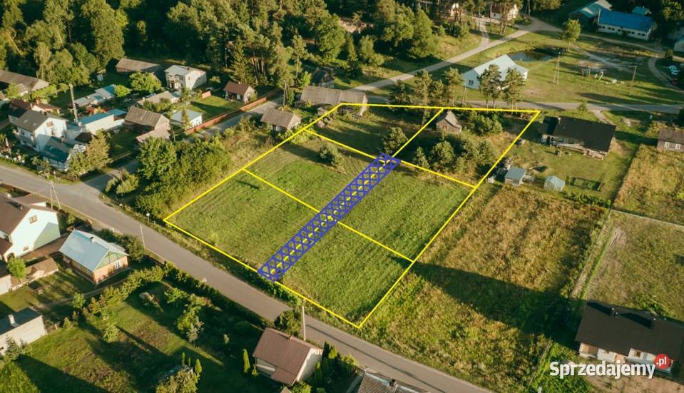 Działki budowlane 6 300 m2 Poniatowo 57 m2 mazowieckie sprzedam