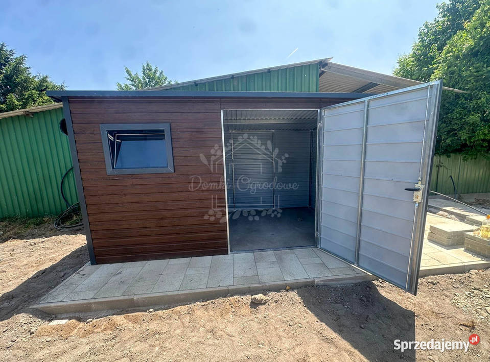 Schowek domek ogrodowy 3x2m drewnopodobny ID1052 wielkopolskie Grudzianka