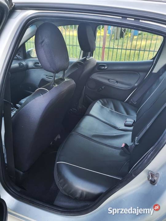 Peugeot 206 14 HDI 2007 srebrny Pruszków