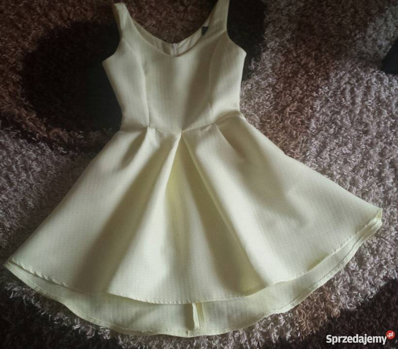 Cytrynoważółta sukienka ARUDZKA 36 Spódnice i sukienki Wyszków