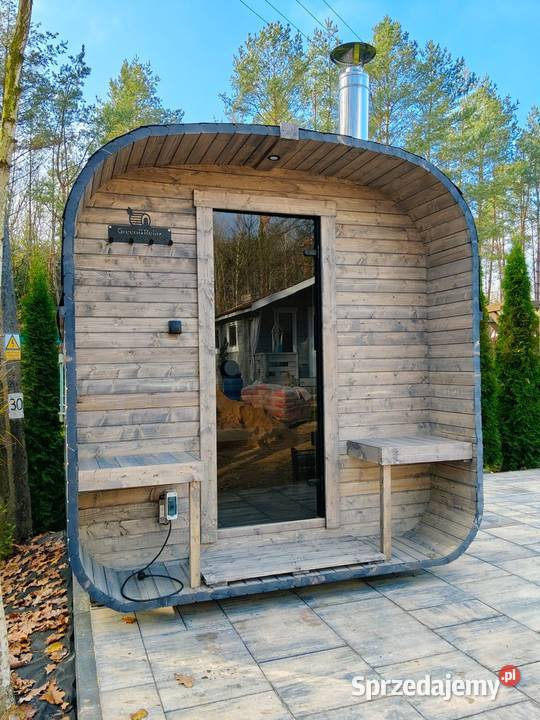 sauna ogrodowa QUADRO 235 Baseny, balie i sauny mazowieckie Warszawa