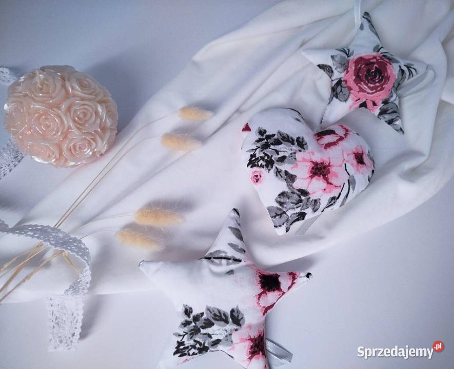 Gwiazdki bawełniane hand made Łęczna