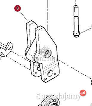 Fendt Vario 1038 1042 1046 1050 GEN 3 Zatrzask Jastrzębniki
