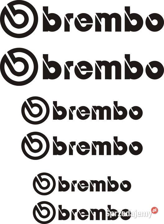 BREMBO ZESTAW NAKLEJEK NA ZACISKI HAMULCOWE Kraków